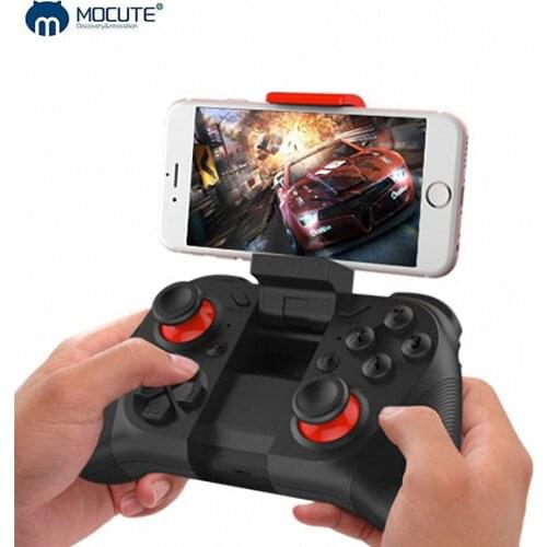 MOCUTE 050 bluetooth gamepad Game Controller MOCUTE Wireless Bluetooth Game Handle Controller for Smart phone PC + Holder