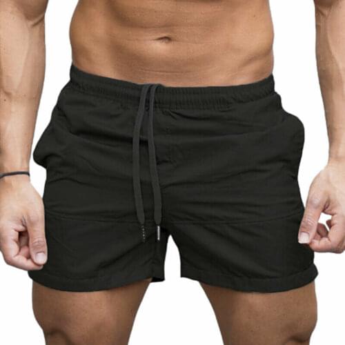 Men Hot Pant Shorts Running Sports Gym Pants Loungewear Casual for Beach Summer H9