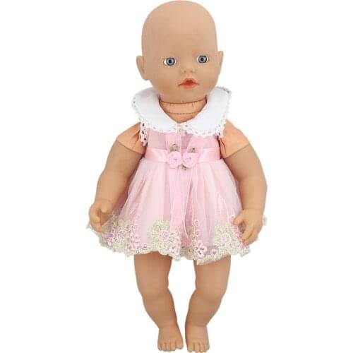 New dress are suitable for 13 inch 32cm baby doll, the best birthday gift for children (only clothes)