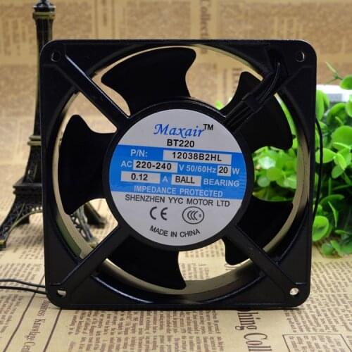 New original BT220 220V 12038 12CM 12038B2HL cooling fan