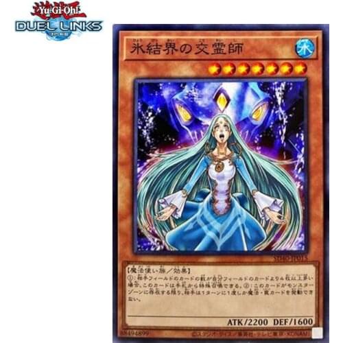 Limited Edition Yu-Gi-Oh! Japanese N-Medium of The Ice Barrier SD40 Flash Card Game Collection Cards