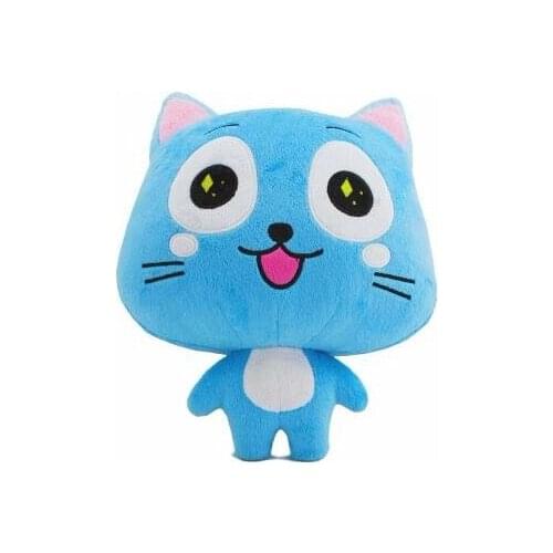 20cm plush cute fashion Fairy Tail Figure Soft Animal Soothing Doll Cat Toy good quality Holiday Christmas gift for kid