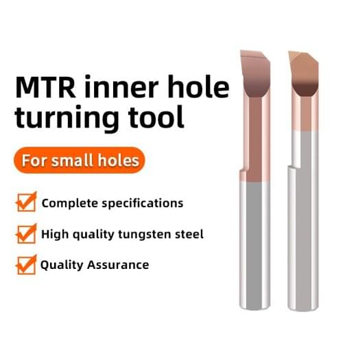 Koala MTR Boring Cutter for Small Hole Boring Head Turning Tools Lathe Cutters Set Coated Mini Internal Bronze Nano-coating
