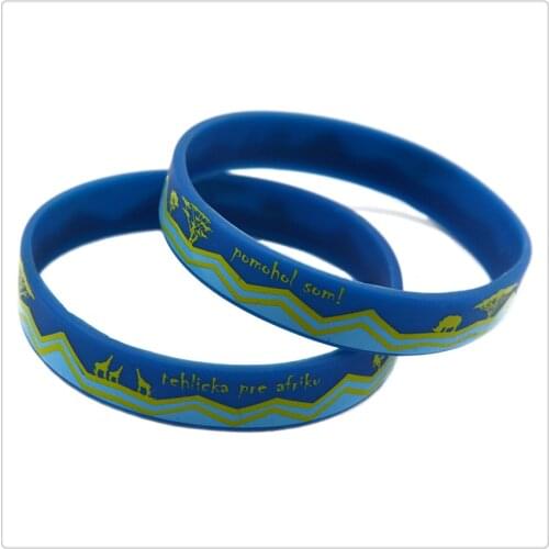 OneBandaHouse Custom Design Tie Dye Silicone Wristband Decoration Jewelry