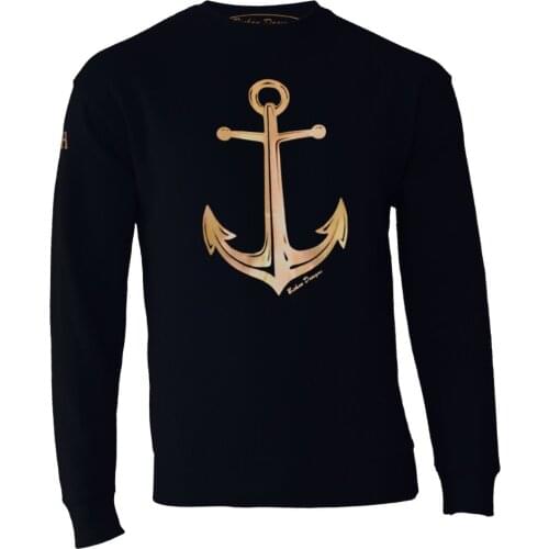 Bichon Designs sweatshirt man, Golden Anchor, New collection 2021