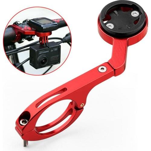 Bicycle GoPro Mount For Garmin Camera Adapter Bike GPS Computer Combo Holder Brakcet Bicycle Extended Computer Mount Bike Parts