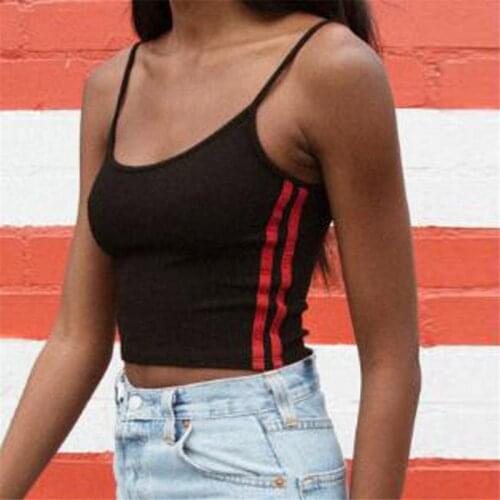 Women Fashion Camisole Top Casual Sexy Summer Sling Type Tank Top Women Fashion Tank Tops Hot Sale 2019