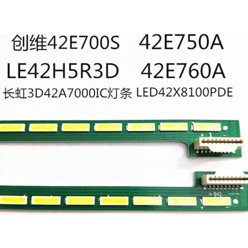 2piece/lot FOR chang hong 3D42A37000ID Article lamp 6922L-0030A 6920L-0001C 1piece= 54led 468MM