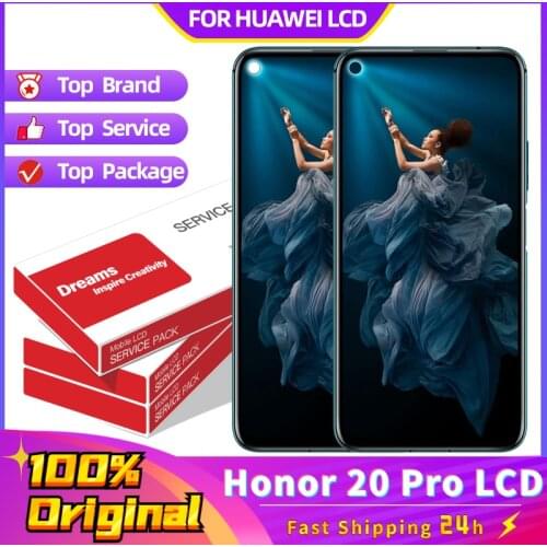 6.26'' Original Tested Display Replacement For Huawei Honor 20 Pro LCD Touch Screen Digitizer Assembly For YAL-AL10 YAL-L41 LCD