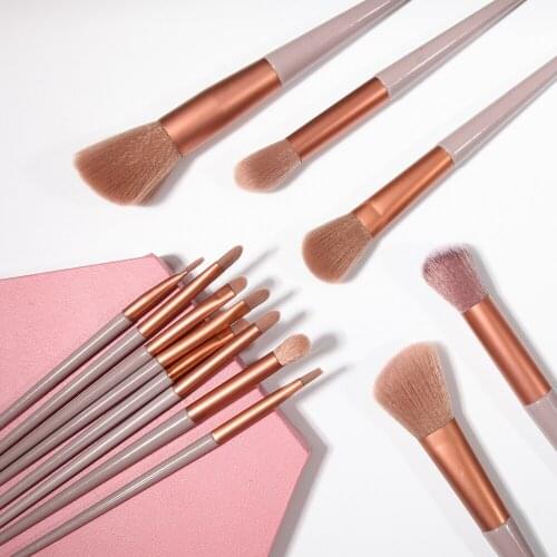 8/13pcs Soft Hair Makeup Brush Set Foundation Concealer Eyeshadow Powder Cosmetic Brushes Lip Face Make Up Beauty Tools Kit
