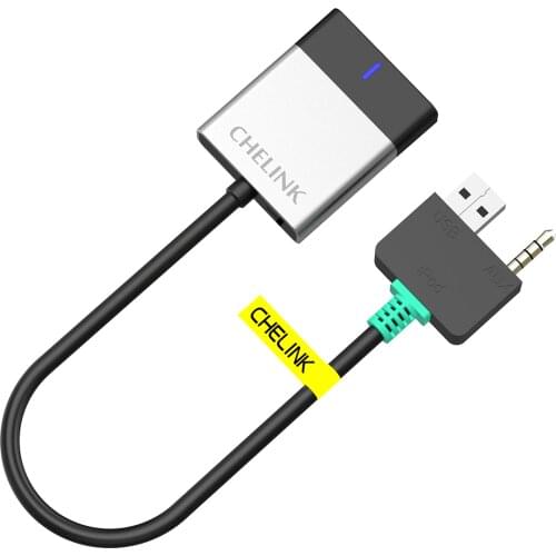 CHELINK Handsfree Aux Bluetooth Car Kit Audio Interface Adapter for Hyundai Kia Elantra Touring, Sonata, Azera