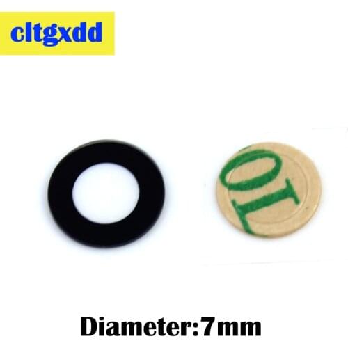 Cltgxdd 1pcs Rear Back Camera Glass Lens For Huawei Honor 4X 4C Replacement Repair Spare Parts,Diameter:7mm