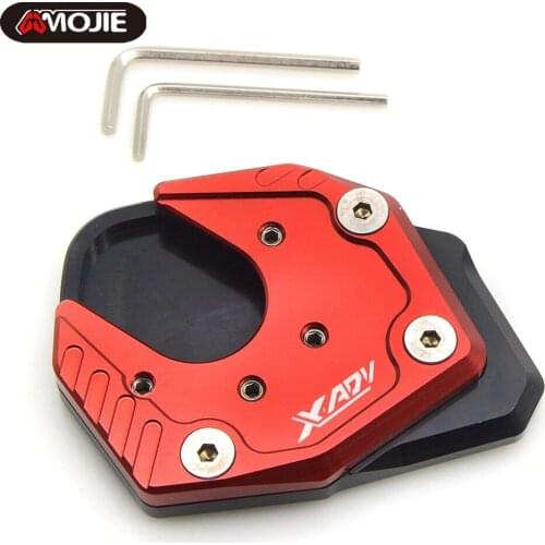 For HONDA XADV X-ADV 750 2016 2017 2018 2019 Kickstand Foot Side Stand Extension Pad Support Plate XADV 750 XADV750