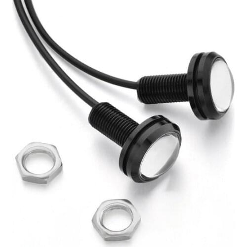 2pcs DC12V 9W Eagle Eye LED Daytime Running DRL Backup Light Car Auto Lamp Automobiles License Plate Lamp