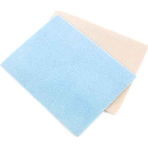 DoreenBeads Blue & Brown Bead Mats Jewelry Beading Tools DIY Accessrioes Beads Non-slip Mat 30x23cm(11-3/4"x9"), 2 PCs At Random