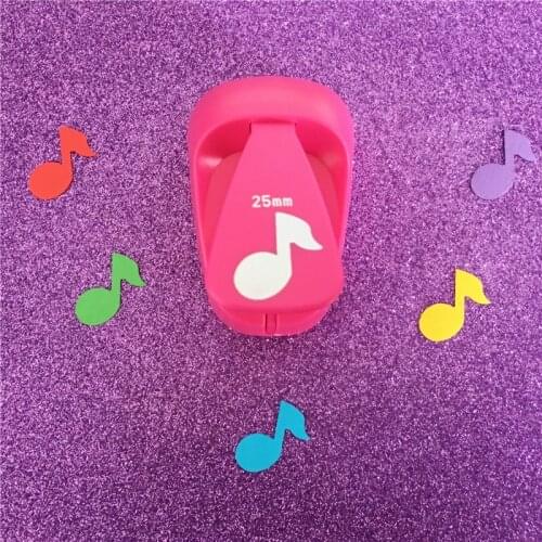 Free Shipping big musical notes shape save power paper/eva foam craft punch Scrapbook Handmade punchers DIY hole punches puncher