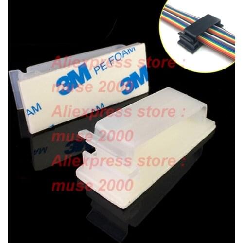 FC-30 40 50 twist wire clamp PCB adhesive cable clamp,Nylon Cable wire clip ties,interlocking clamp,twist wire ring,WIRE Zip