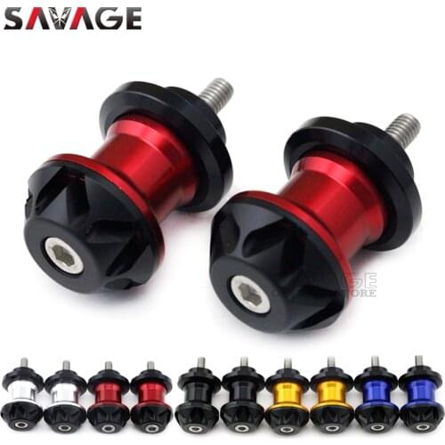 Swingarm Spools Sliders For DUCATI 899/959/1199/1299 PANIGALE MONSTER 821 Motorcycle Accessories CNC Stand Screws 6mm