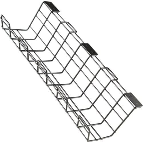 Multifunctional Wire Organizer, Wire Organizer, Desktop Clutter Sorting Shelf, Power Strip Storage Wrought Iron Basket