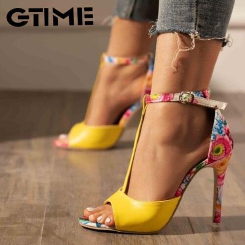 Fashion Sexy Womens Summer Exquisite Thin High Heels Ladies Increased Stiletto Super High Heel Sandals women sandals #SJPAE-317