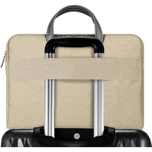 Newest ESLOTH Nylon Handbag Laptop Briefcase Protective Sleeve Cases For MacBook Air/Pro 11" 12" 13.3" 15.4 inch Laptop Bags