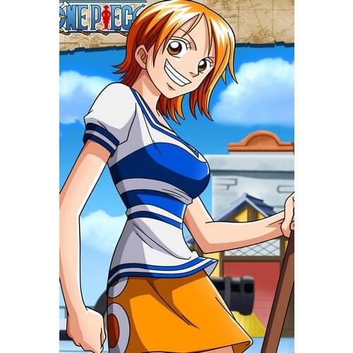 One Piece Nami Cosplay Wig Free Shipping for Halloween and Christmas