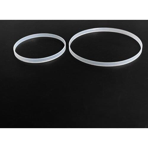 Plastic white gasket for crystal glass Internal diameter 16-25.5mm Thick 0.4mm high 1.7mm Watch parts Watch Accessories，1pcs