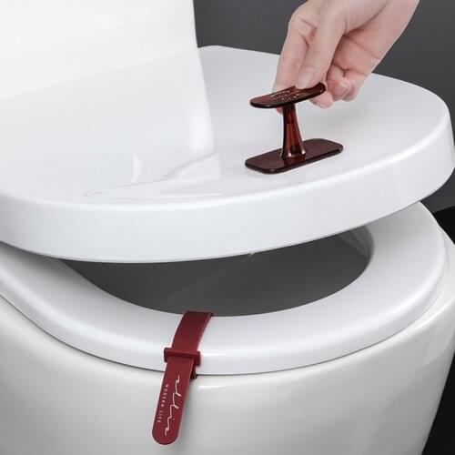 Portable Toilet Lid Lifter Toilet Seat Cover Lifter Sanitary Closestool Seat Covers Lid Lift Handle Home Bathroom Accessories