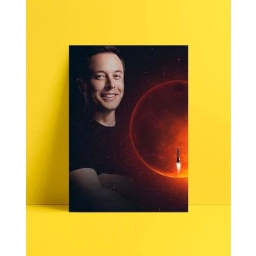 Postercim Elon Musk Coated Paper wall graphics gráficos de parede настенная графика