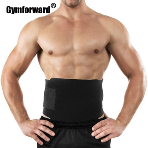 Adjustable Fitness Neoprene Belt Waist Trimmer Losing Weight Bodybuilding Sports Running Sweat Belt Weightlifting Back Gym Belt