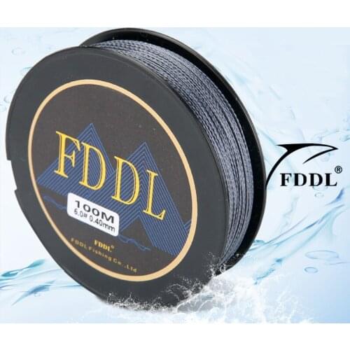 Super Strong 4 Strands Rope Multifilament Japan 100m Fishing Lines Cord Durable Strong 0.6-8 Fishing Line Accessory tool Line