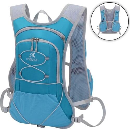 KoKossi Riding Waterproof Backpack Breathable Men Women Outdoor Running Hiking Sports Bag Marathon Mountaineering Ultralight Bag