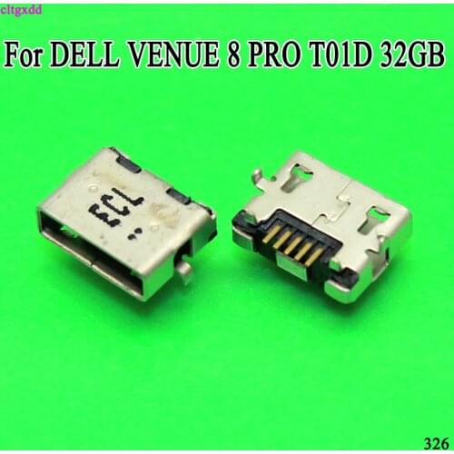Cltgxdd 5Pcs For DELL VENUE 8 PRO T01D 32GB Tablet Dell Tablet Charging Port Data Plug