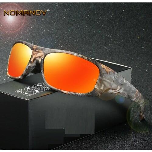 Camouflage Sport Men Women Polarized Sun Glasses Polarized Mirror Sunglasses Custom Made Myopia Minus Prescription Lens -1 To -6