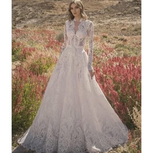 Wedding Dresses 2021 Luxury Mermaid Embroidery Pearl Wedding Gowns vestidos de noiva
