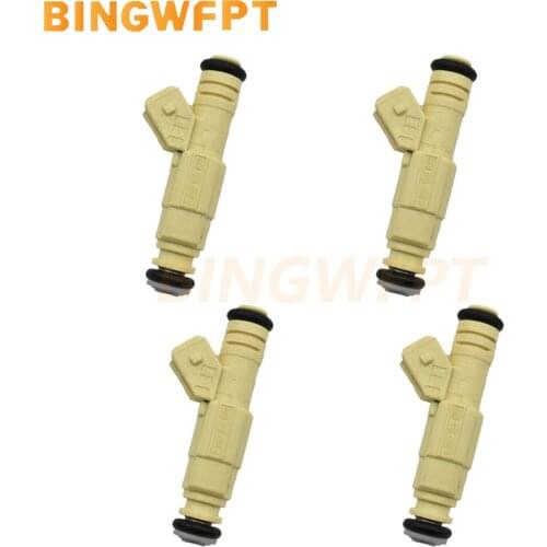 4Pcs Fuel Injector 0280155822 For Chevrolet Vectra Alfa 15 Berlin Fiat GMC Lancia