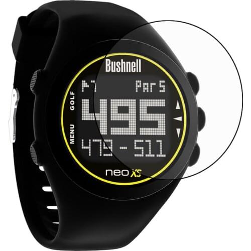 2x Clear LCD Screen Protector Shield Film Cover for Bushnell Neo XS Golf GPS Watch Smartwatch Accessories
