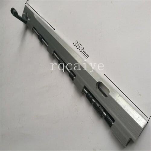 1 piece T-1304F offset gripper bar 10x15,offset T-Platen press, Length 353mm
