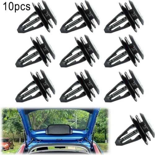10pcs Cord Clip For MG ZS MG3 Rear Boot Load Cover Parcel Shelf String Cord Clips For Vehicles Domestic Appliance Cord Clips New