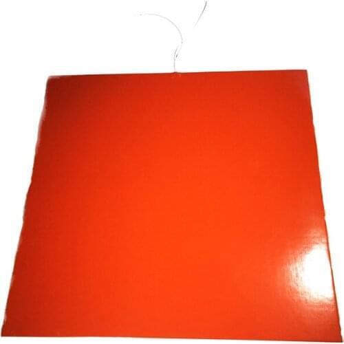 1000*1000*1.5mm 220v 2200w Big Size Heat Bed for 3d printer adhesive 1 side 300mm lead wire come out from middle of 1 side