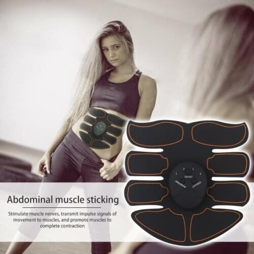15 Modes Abdominal Muscle Sticks PU Buttock Patches Body Building Workout Massage Electric Training Stimulator Set