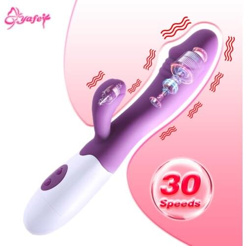 30 Speed G Spot Vibrator for women Dildo Sex toy Rabbit Vibrator Vaginal Clitoral massager Female Masturbator Sex Toys for Women