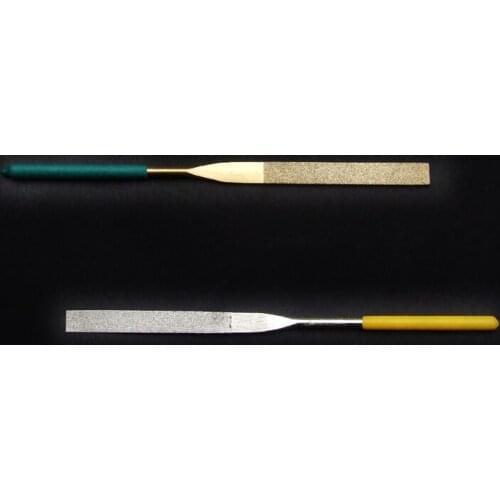 Titanium-plated diamond assorted file 180X5MM super thin Diamond flat reshaping file NO.D0911