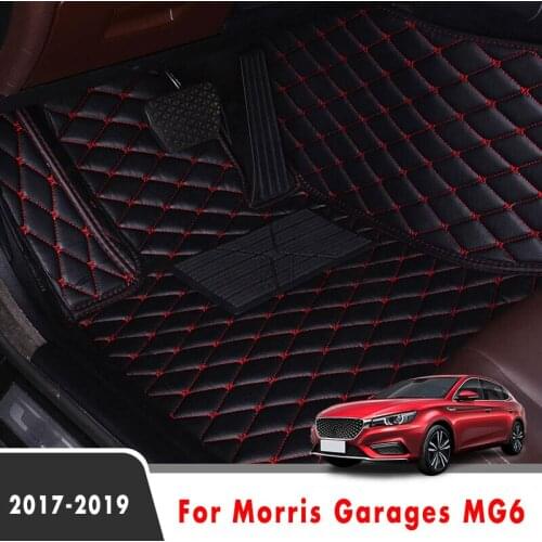 Car Floor Mats For Morris Garages MG6 2019 2018 2017 Auto Styling Interiors Accessories Car Protect Custom Waterproof Decor Rugs