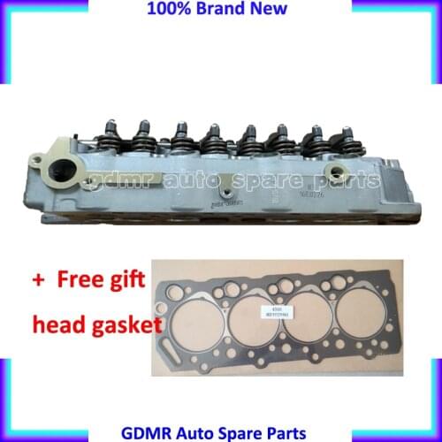 Complete D4BAT D4BH 4D56T 4D56 cylinder head AMC908613 for Hyundai H1 H100 Galloper Exceed or Mitsubishi Montero Pajero L300