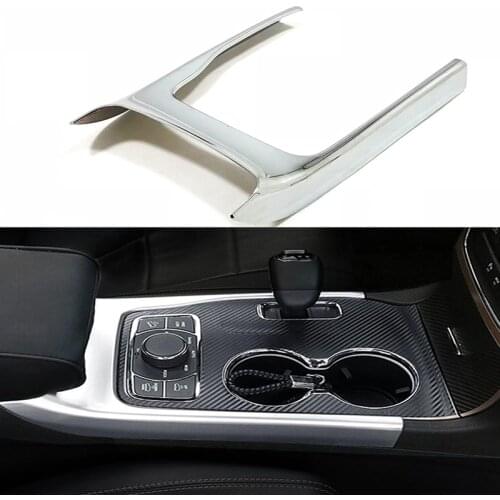 Car Interior For Jeep Grand Cherokee 2014 2015 2016 2017 2018 Gear Shift Box Panel Cover Trim Styling Accessories