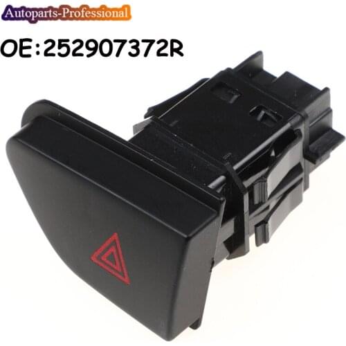 For Dacia Duster Renault Captur Clio MK4 Zoe 252907372R 10026629/252907372R Hazard Warning Switch Button Car accessories