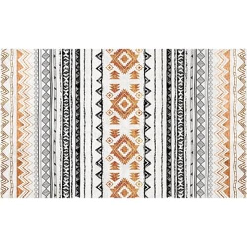 Geometric printing bohemian rug printing rugs bathroom non-slip mats living room bedroom home decoration rugs can be customized