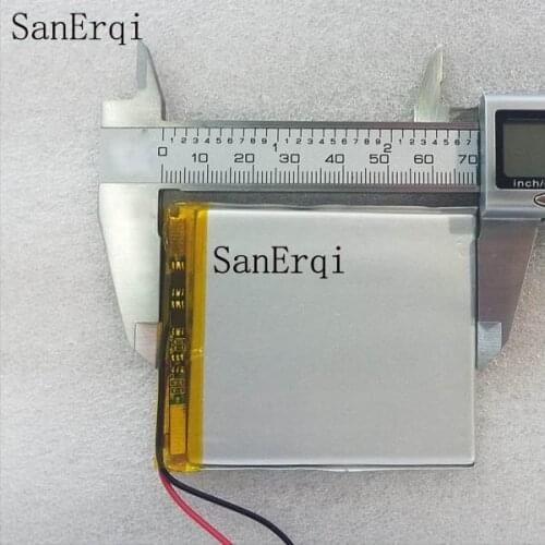 SanErqi 3.7V 306070 Lithium Polymer LiPo Battery cells power For PAD GPS PSP Vedio Game E-Book Tablet PC Battery