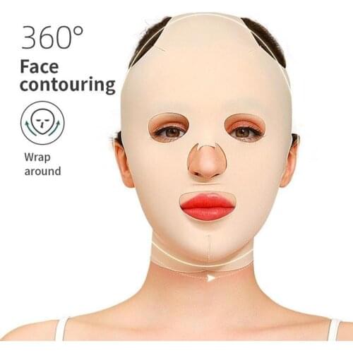 Reusable Breathable Beauty Women Anti Wrinkle Slimming Bandage V Shaper Breathable Beauty Full Face Lift Sleeping Mask